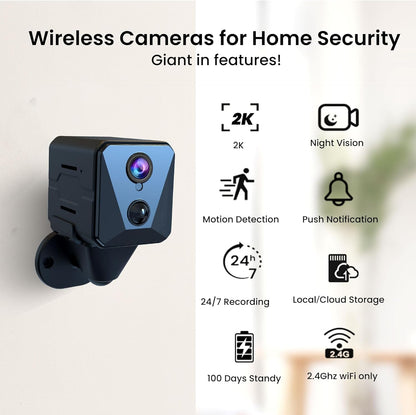 2K WiFi Indoor Camera,