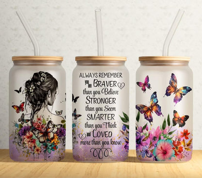 Frosted Glass Cups
