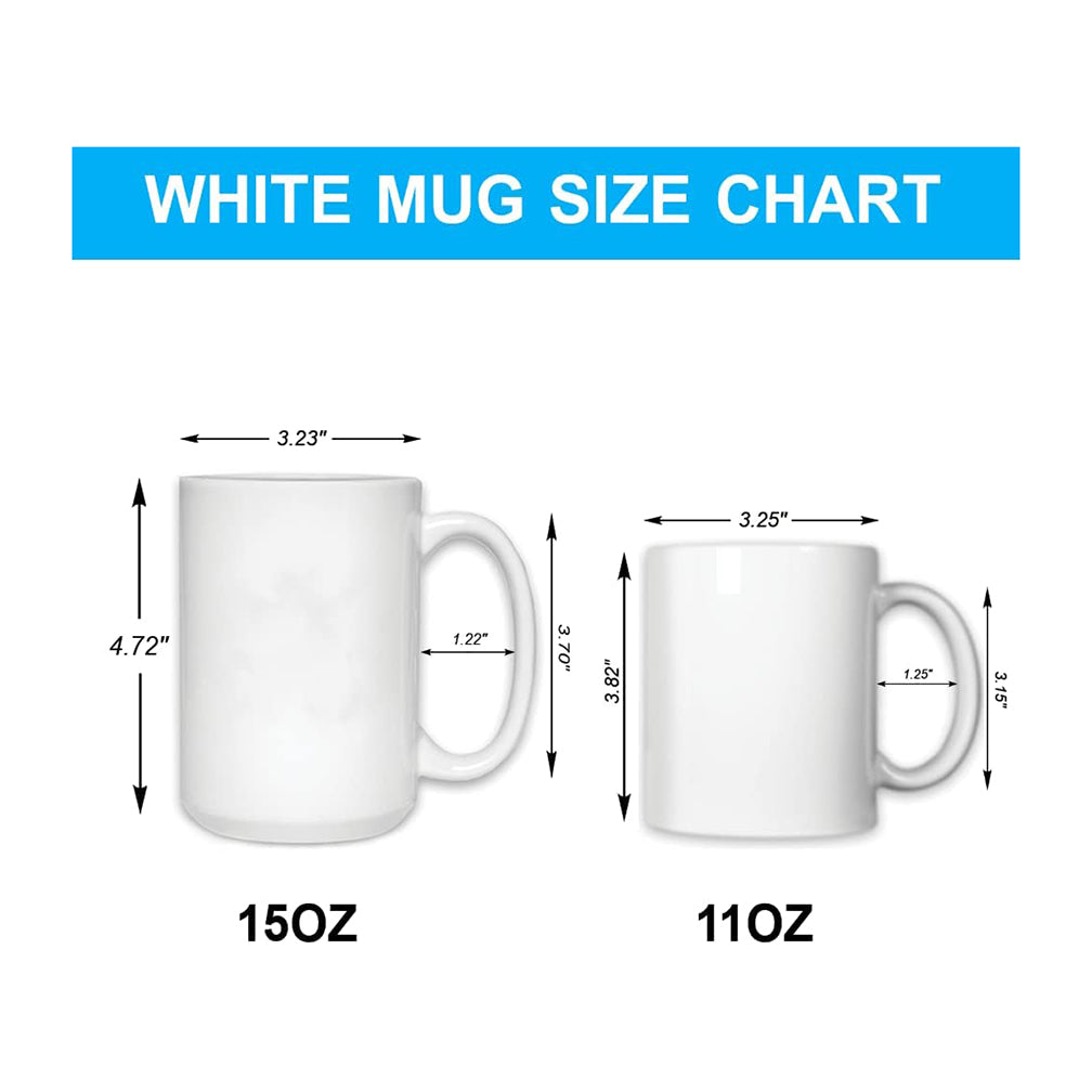 White Coffee Mug - 11 oz.