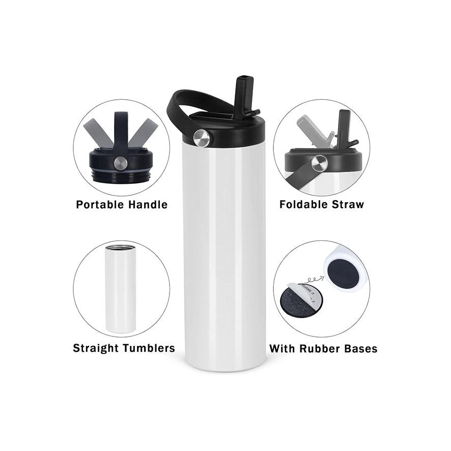 20oz tumblers with Portable Handle
