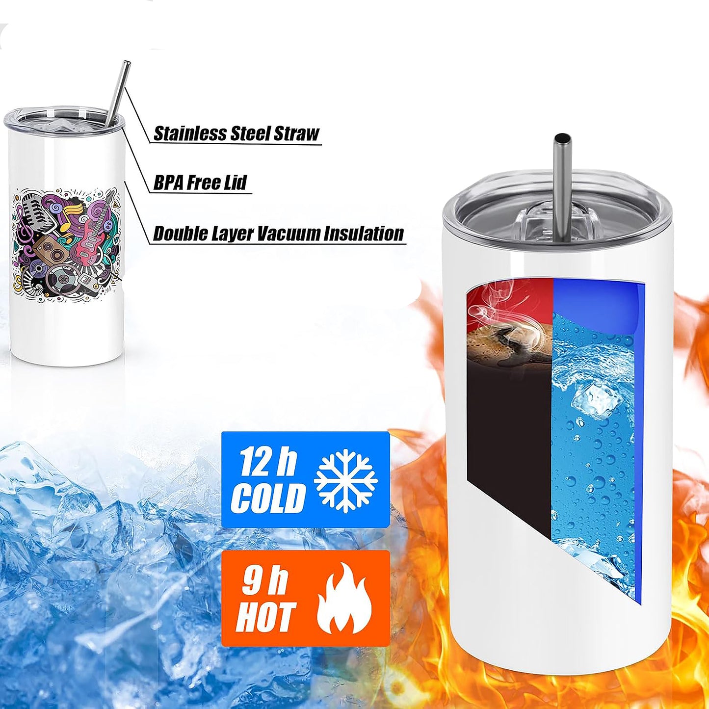 12 Oz Tumblers