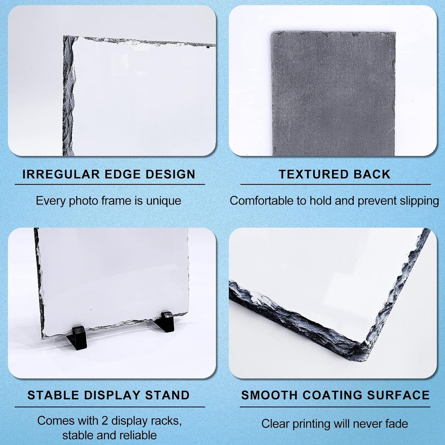 Stone Slate Picture Frame