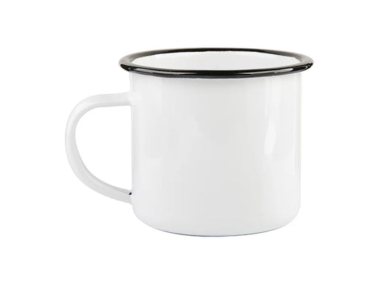 Custom Enamel Camping Mug – 12 oz