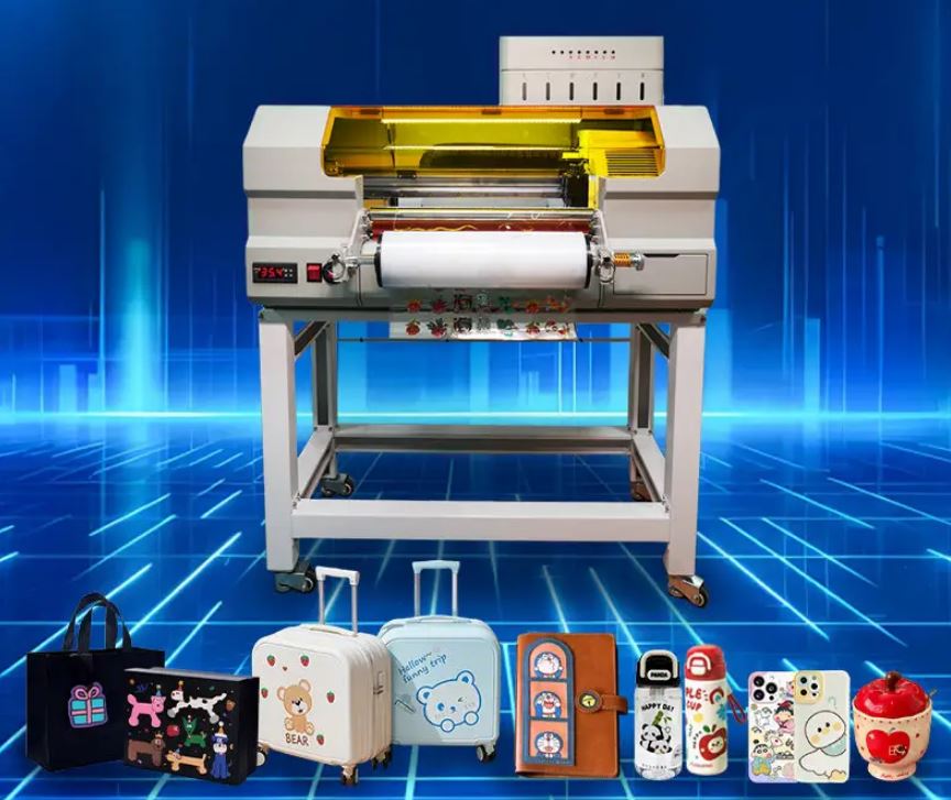 UV DTF Printing equipment shown on Dviny's services page