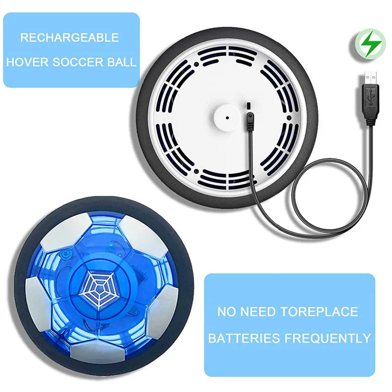 18cm Suspension Football Toy With Flashing Light Model Electric Rechargeable Hover Soccer Educational Balls Toys for children