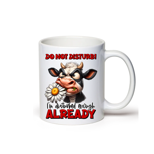 11 oz finny mug angry cow